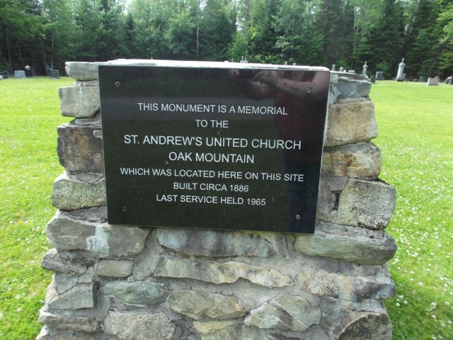 Saint Andrew's United Church Cemetery (aka Oak Mountain Cemetery